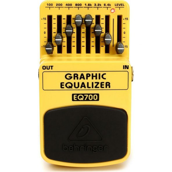 BEHRINGER EQ700 7-Bant Grafik Ekolayzer Pedal ürün görseli 1