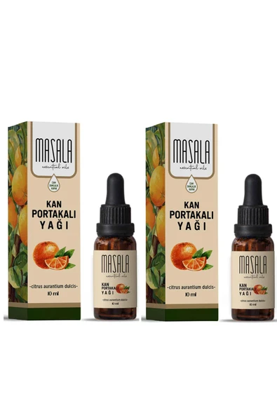 2 Adet Kan Portakalı Yağı 10 ml. (Blood Orange Oil) ürün görseli 1