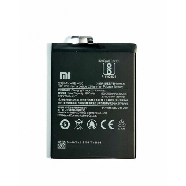 Xiaomi BM50 Batarya Redmi Mi Max 2 Uyumlu Yedek Batarya ürün görseli 1