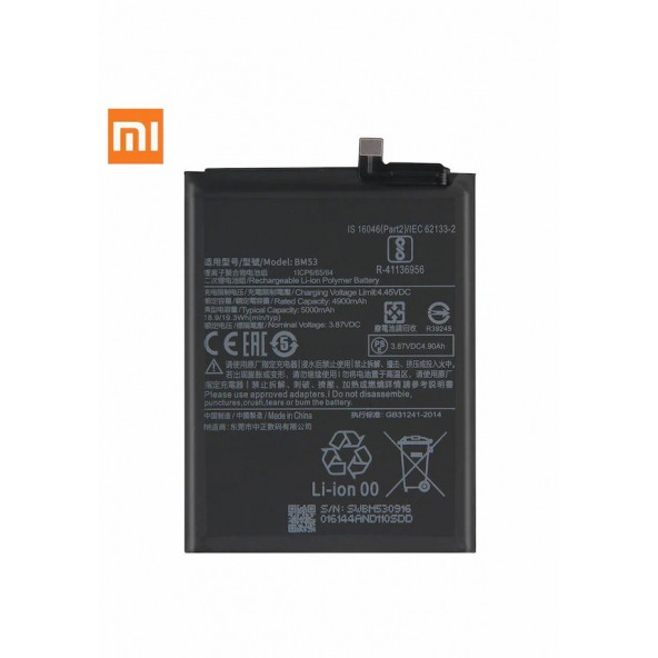 Xiaomi BM53 Batarya Redmi Mi 10T Pro Uyumlu Yedek Batarya ürün görseli 1