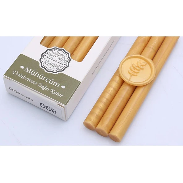 Mühür Mumu Çubuk 11mmx120mm 10 lu Paket Model: 669 SATEN HARDAL ürün görseli 1