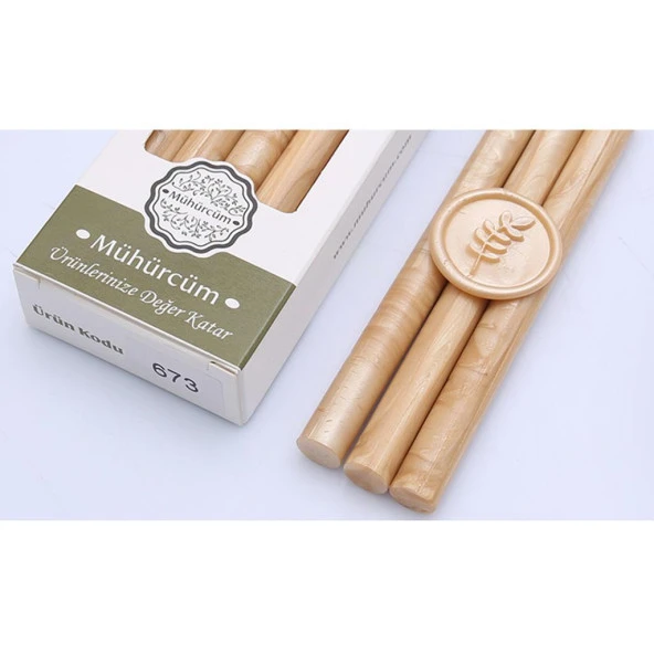 Mühür Mumu Çubuk 11mmx120mm 10 lu Paket Model: 673 SATEN BAŞAK ürün görseli 1