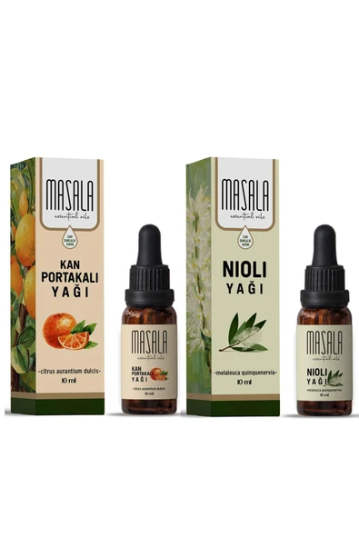 Kan Portakalı Yağı - Niaouli Yağı  10 ml. x 2 Adet ürün görseli 1