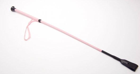 Binicilik Kamçısı - Pembe - 69 Cm Fiberglas Uç Meridyendukkan  Pembe Fouganza ürün görseli 1