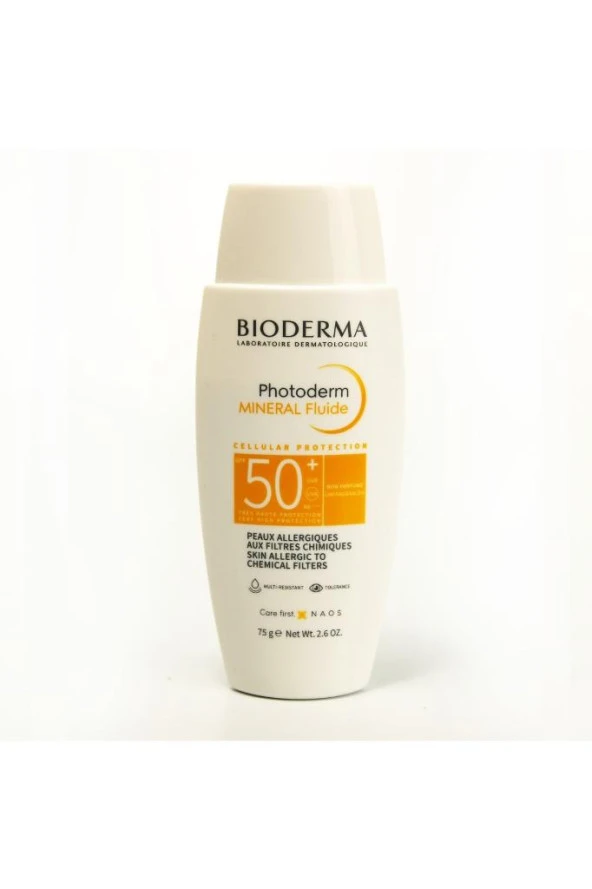 Bioderma Photoderm Mineral Fluide Spf50 75 gr ürün görseli 1