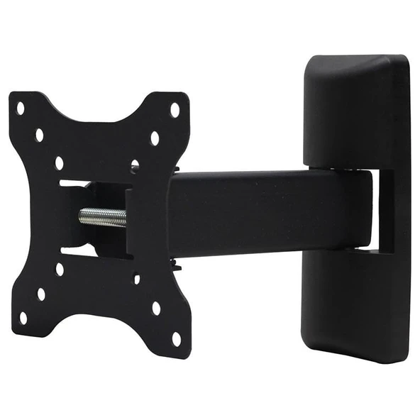 Powermaster 10-27 İnç Tek Kollu Kilitli Hareketli TV Duvar Askı Aparatı Lcd Led Tv Monitör 25-68 Ekran Arası Uyumlu ürün görseli 1