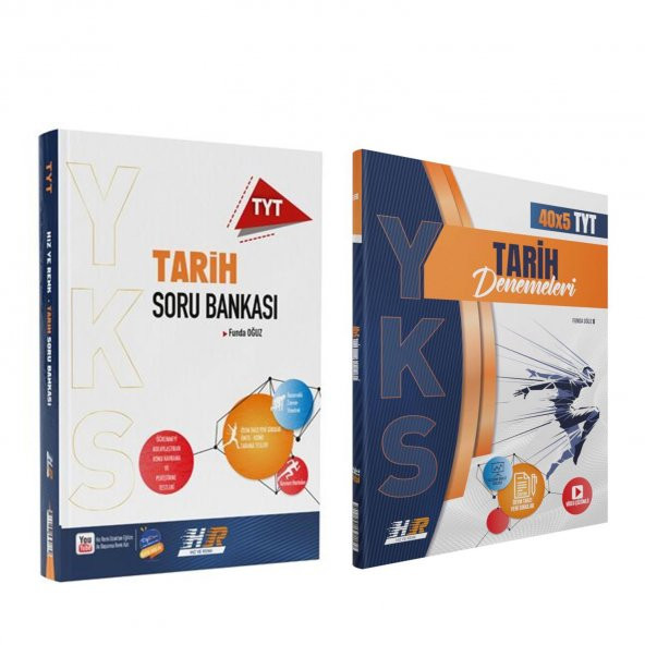 Hız ve Renk TYT Tarih Soru Bankası ve Deneme Seti 2 Kitap ürün görseli 1