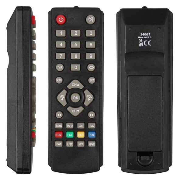 WEKO KR YUMATU MULTI KING GAMELİ KARE-MERSAT MULTIBOX UYDU KUMANDASI (34001=34063) ürün görseli 1