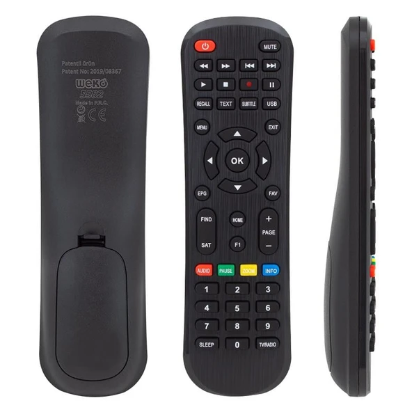 WEKO KR EXTREME BOX HD UYDU KUMANDASI*SAMUX*JBM KUMANDA (5582=4881) ürün görseli 1