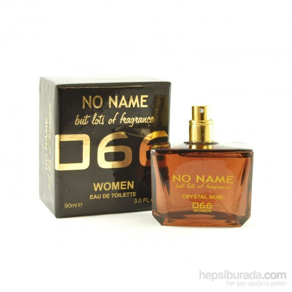 No Name 066 Crystale  Noir Bayan Parfüm 90 ml ürün görseli 1