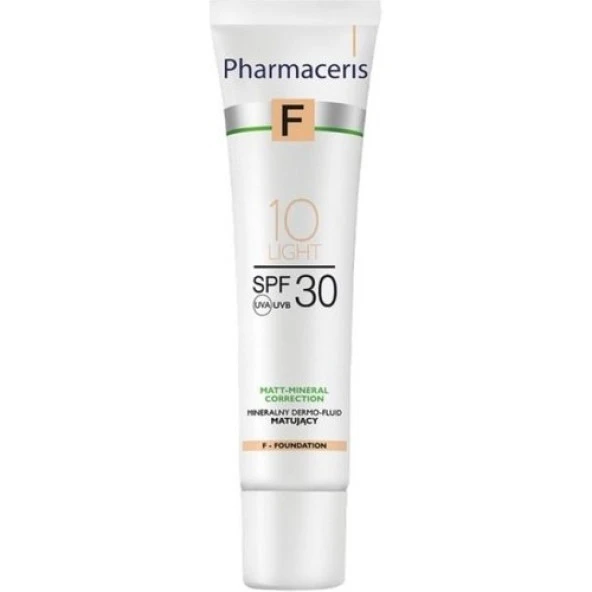 Pharma-Ceris Mineral Mattifyıng Fluid Dermo Foundation Spf30 10 Light 30 Ml ürün görseli 1