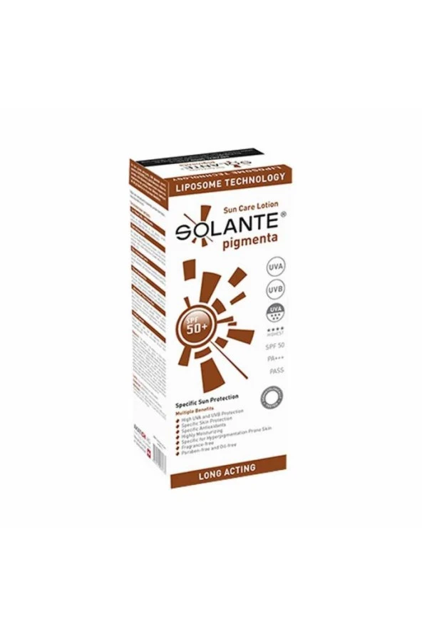 Solante Pigmenta Spf 50+ Losyon 150 ml ürün görseli 1