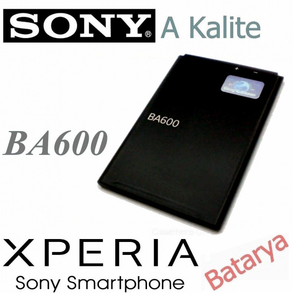 Sony BA600 Batarya Sony Xperia U St25i St25 Uyumlu Yedek Batarya ürün görseli 1