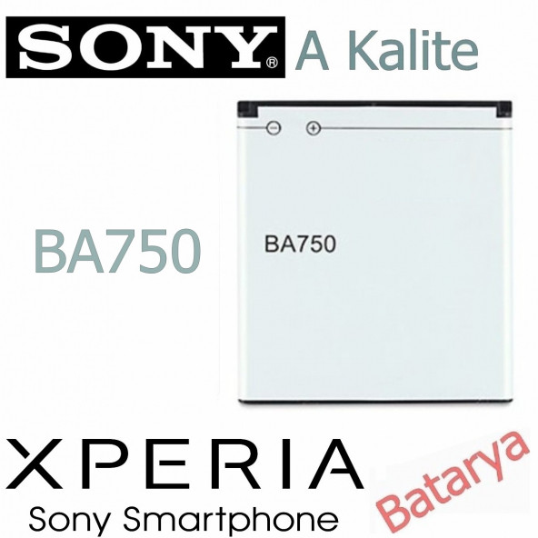 Sony BA750 Batarya Sony Xperia S LT15i X12 LT18i Uyumlu Yedek Batarya ürün görseli 1