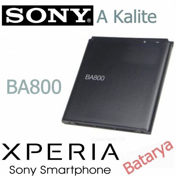Sony BA800 Batarya Sony Xperia  LT26i Xperia S SP50KERA10 Uyumlu Yedek Batarya ürün görseli 1