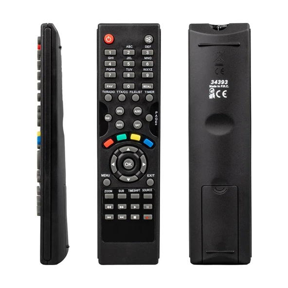 Weko K Kamosonic KS-HD1506 Neta HD300 340  Technobox Uydu Kumandası Uzaktan Kumanda ürün görseli 1