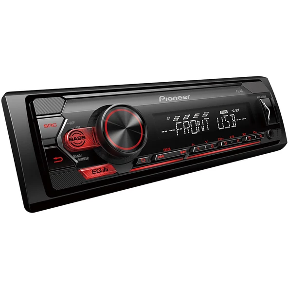 PIONEER MVH-S120UB USB/FM/AUX MEKANİKSİZ OTO TEYP 4 X 50 WATT ürün görseli 1