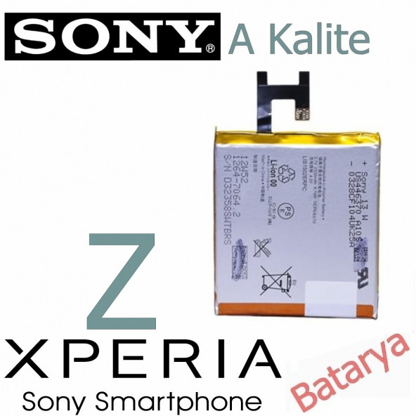 Sony Z Batarya Xperia L36i L36H Uyumlu Yedek Batarya ürün görseli 1