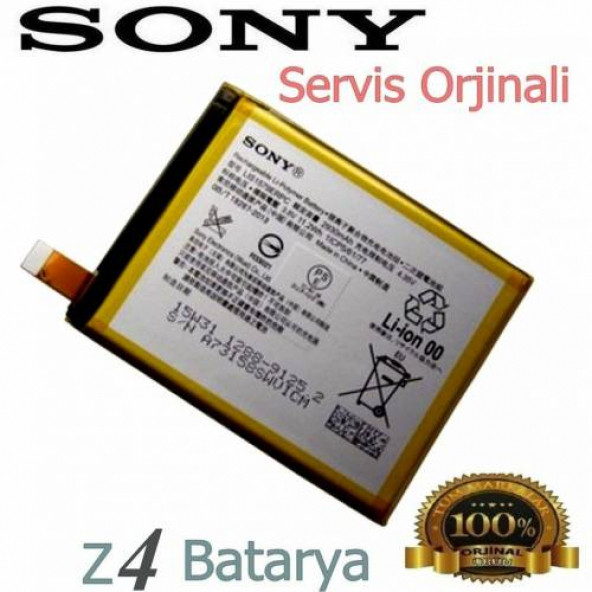 Sony Xperia Z4 Z3 Plus C5 Batarya Xperia LIS1579ERPC Uyumlu Yedek Batarya ürün görseli 1