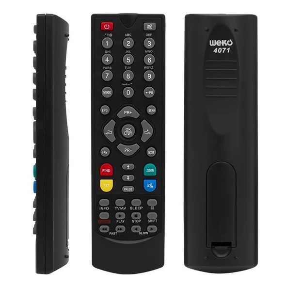 Ayt Nextstar 16900 18000 19000 FTA USB Uydu Kumandası Uzaktan Kumanda ürün görseli 1