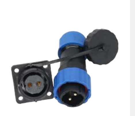 SD16 SU GEÇİRMEZ 2 PİN 16 MM DÖRTGEN KONNEKTÖR (FİŞ-SOKET/ERKEK-DİŞİ) ürün görseli 1