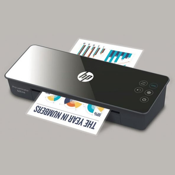 HP Pro Laminator 600 A4 Laminasyon Makinesi/Ciltleme Makinesi-75-125 mikron ürün görseli 1
