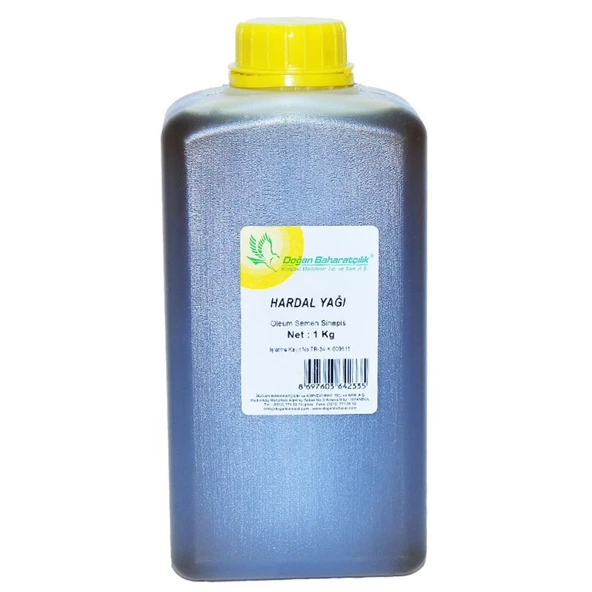 Doğan Baharatçılık Hardal Yağı 1Kg Kiloluk Bidon ürün görseli 1