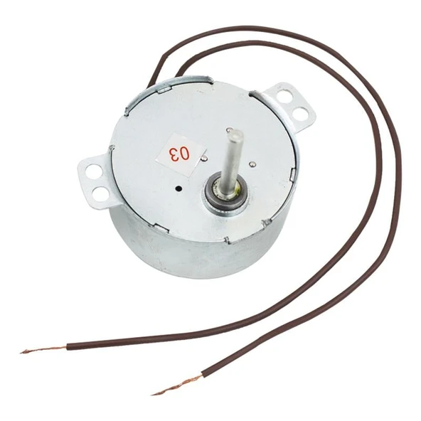 Powermaster Motor 220V 15R/MIT Dc Motor Şömine Motoru - Beyaz ürün görseli 1