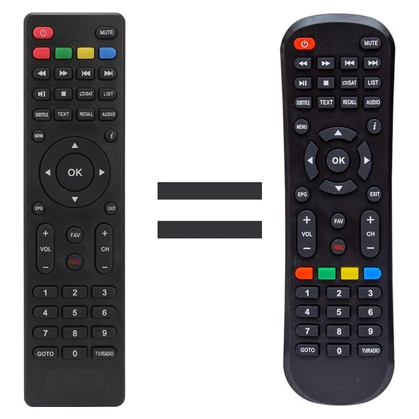 Ayt Mersat Private HD Rowell Cvs 8530 Magbox Natural Botech Piko 150 Uydu Alıcı Kumandası ürün görseli 1