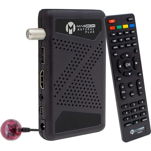 Magbox Natural Plus Tkgs li Youtube Özellikli Full Hd Mini Uydu Alıcısı Cihazı Usb Video Film Oynatabilme ürün görseli 1
