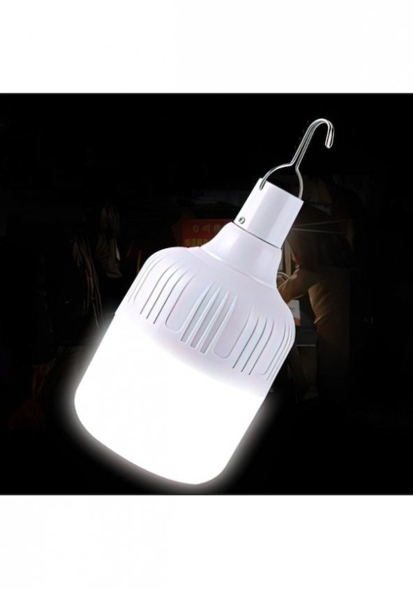 30W Taşınabilir Led Ampül Beyaz Işık ürün görseli 1