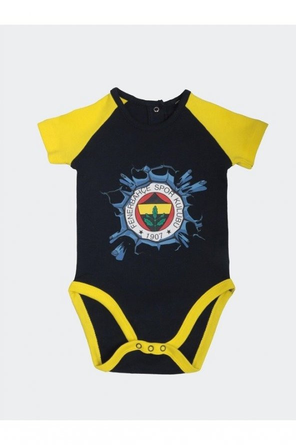 Fenerbahçe Orijinal Ön Logolu Bebek Zıbın ürün görseli 1