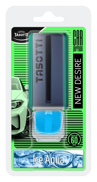 Tasotti New Desire (Ice Aqua) Deniz Esintisi  Esansli  Kalorifer Geçme Koku 8ml. ürün görseli 1