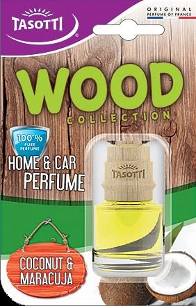 Tasotti Wood (Coconut) Hindistan Cevizi Esansli Ayna Alti Asma Koku 7ml. ürün görseli 1