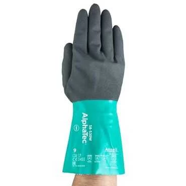 Ansell Alphatec 58-530W Kimyasal ve Sıvı Korumalı İş Eldiveni ürün görseli 1