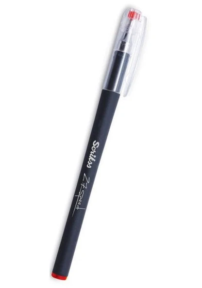 Scrikss Speed Gel Tükenmez Kalem 0.7 mm Kırmızı ürün görseli 1