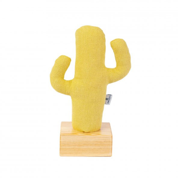 Kayigo Cactus Lavanta Dolgulu Notluk / Ahşap - Sarı ürün görseli 1