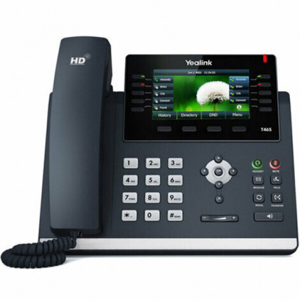 Yealink T46U IP Telefon PoE Destekli - Adaptörsüz ürün görseli 1