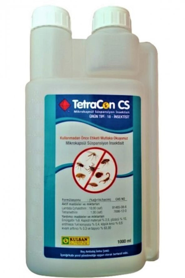 Tetracon CS 1 L Konsantre Genel Haşere & Böcek İlacı - Sinek, Böcek, Haşere Kontrol ürün görseli 1