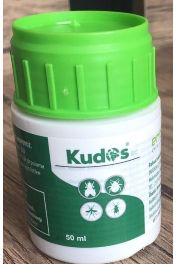 Kudos EC 50 Ml Hamamböceği Karınca Kene ve Pire İlacı Konsantre ürün görseli 1