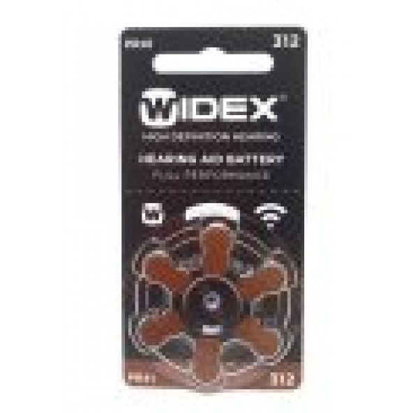 WİDEX İŞİTME CİHAZI 312 NUMARA PİL 1 PAKET ürün görseli 1