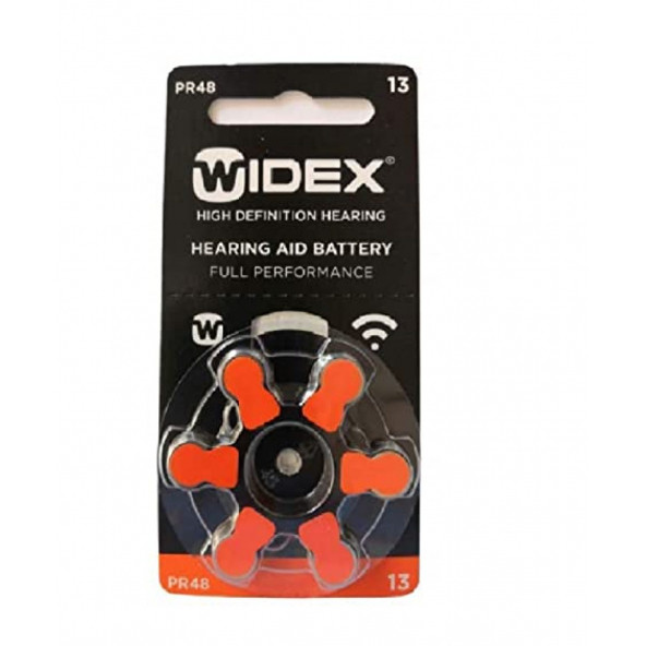 WİDEX İŞİTME CİHAZI 13 NUMARA PİL 1 PAKET ürün görseli 1