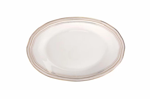 Porland 04ALM000644 Bohem Kayık Tabak 31cm ürün görseli 1