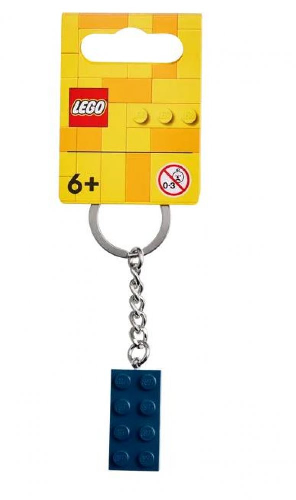 Lego 854237 2x4 Okyanus Mavisi Anahtarlık ürün görseli 1