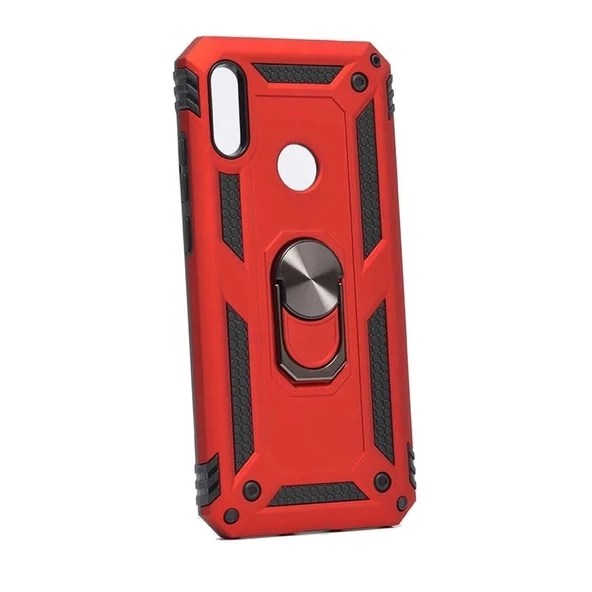 Smcase Huawei Y6s 2019 Vega Yüzüklü Tank Kapak Kılıf  Nano Ekran Koruyucu ürün görseli 1