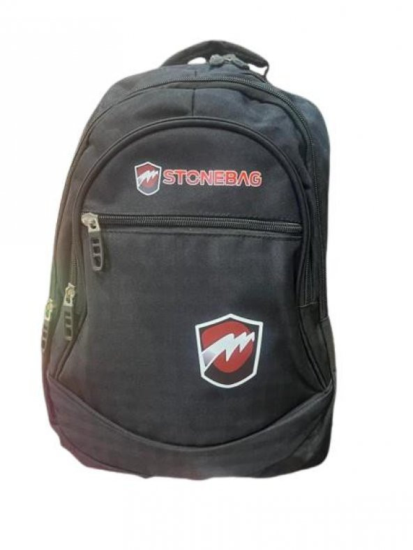 NK Stonebag Laptop Bölmeli Günlük Kumaş Sırt Çantası ürün görseli 1