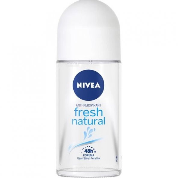 NIVEA FRESH NATURAL BAYAN ROLL ON DEODORANT  50 ML ürün görseli 1