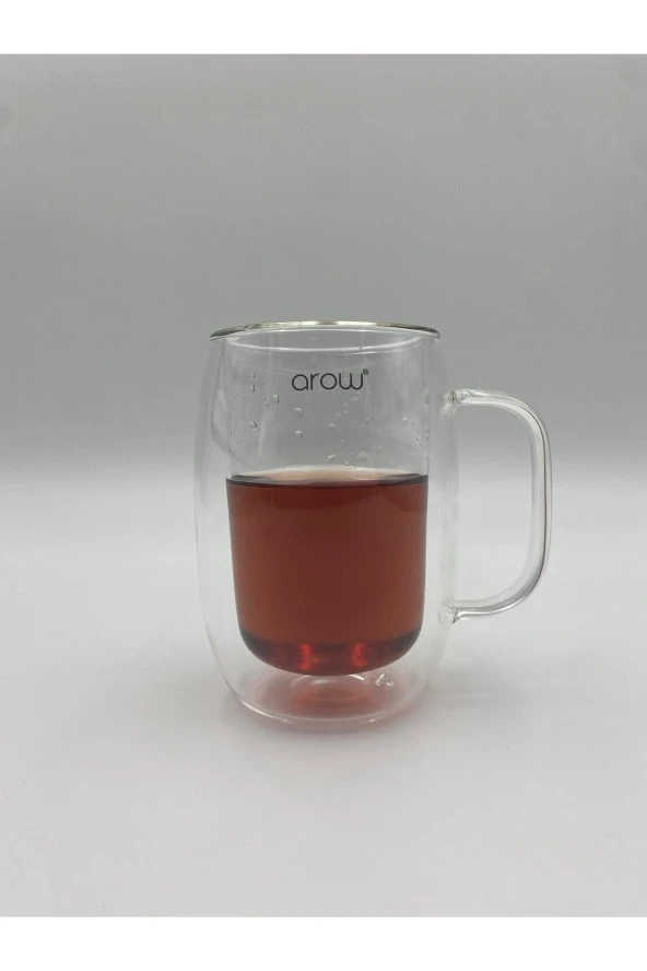 Arow Çift Cıdarlı 2 Li Su Bardağı TR-2985 - Resim 2
