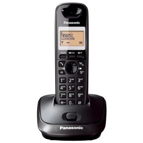 Panasonic KX-TG2511 Dect Telefon Siyah ürün görseli 1
