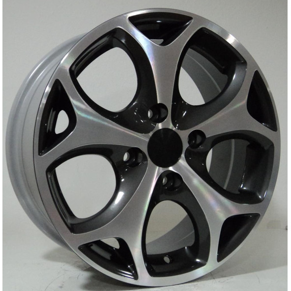 FORD FİESTA UYUMLU JANT F115 6.5X15 4X108 ET-35 63.4 BD (4 ADET) ürün görseli 1
